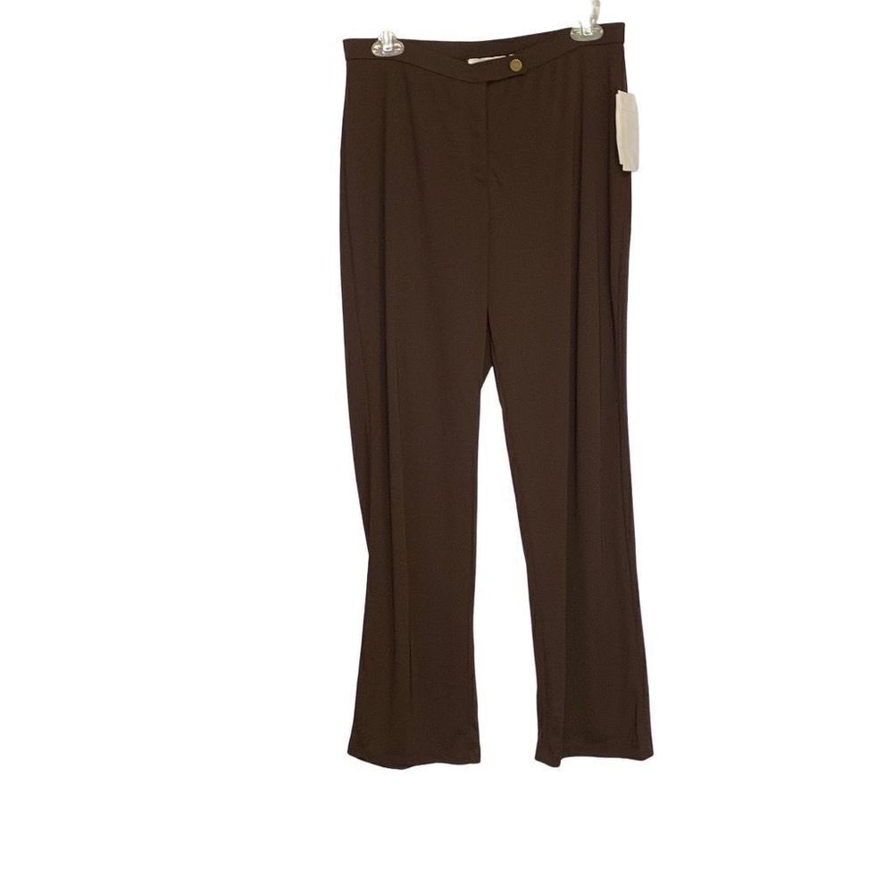 New‎ Liz Claiborne Y2K Slinky Brown Pants Size Medium